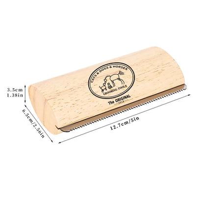 Dog and Cat Deshedding Brush for Short, Medium and Long Hair