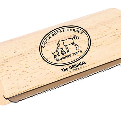Dog and Cat Deshedding Brush for Short, Medium and Long Hair