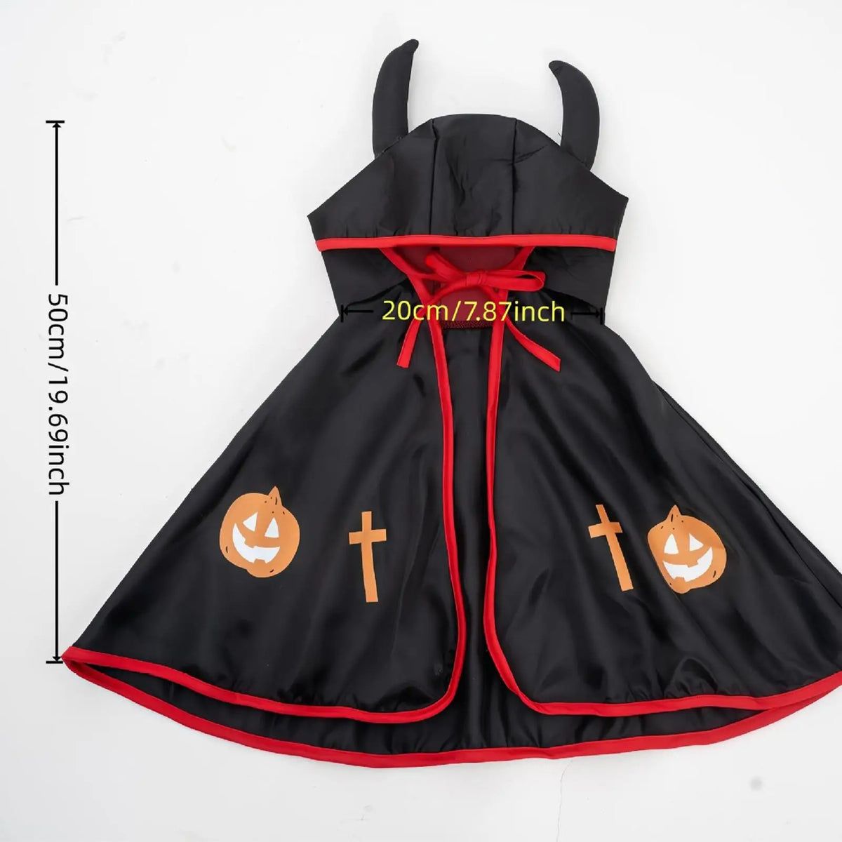 Halloween Dog Costume Cloak for Large Dogs & Cats | Pet Cape