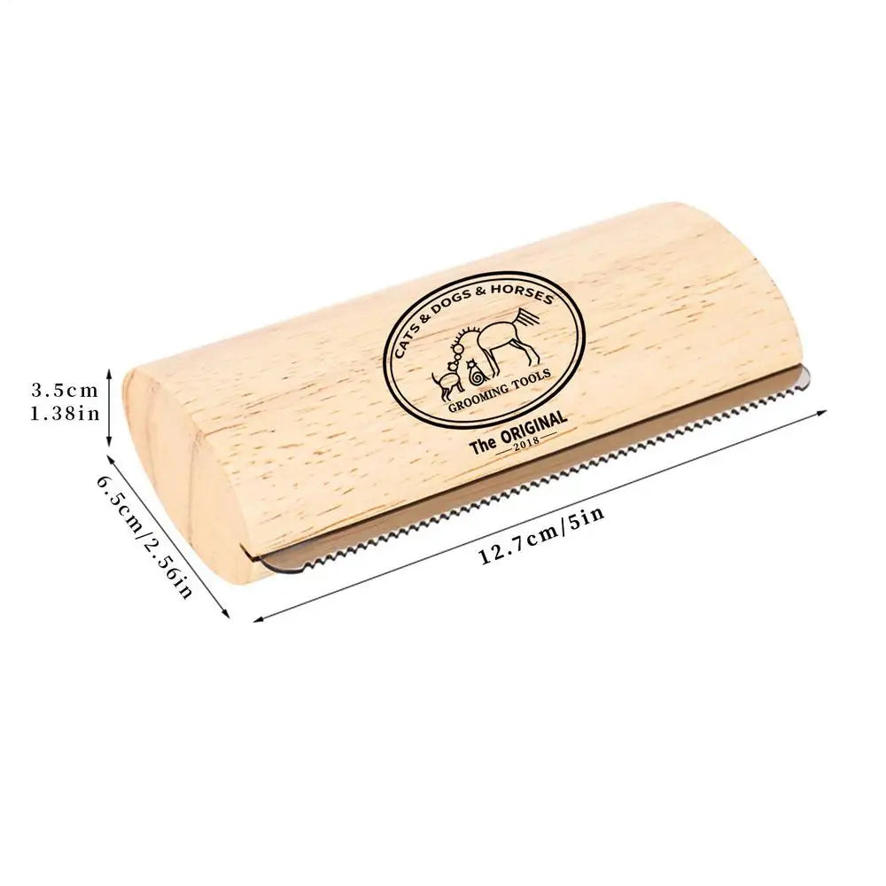 Dog and Cat Deshedding Brush for Short, Medium and Long Hair