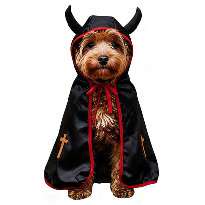 Halloween Dog Costume Cloak for Large Dogs & Cats | Pet Cape