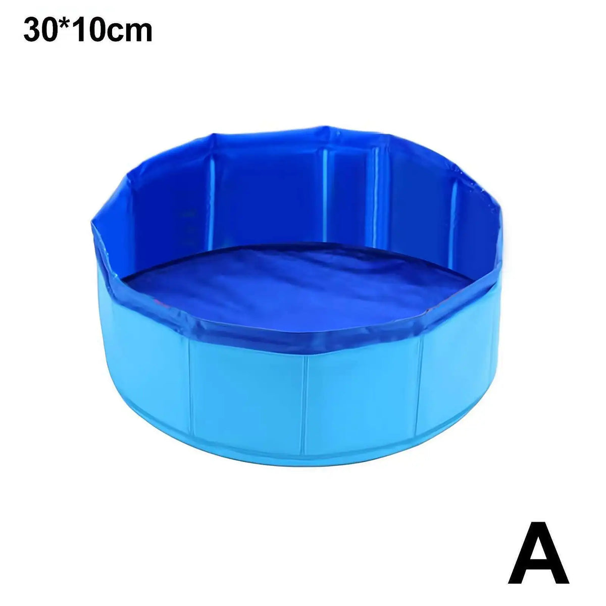 Foldable Pet Pool Bath Tub for Dogs & Cats Ocean Design