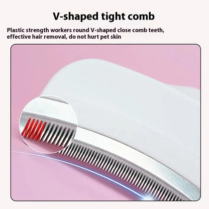 Dog & Cat Slicker Brush for Undercoat Deshedding & Dematting